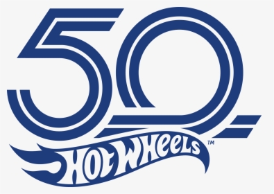 2018 Hot Wheels 50th Logo - Hot Wheels 50 Years Logo, HD Png Download, Transparent PNG