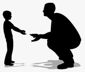 Father-daughter Dance Vector Graphics Image Silhouette - Father And Son Vector, HD Png Download, Transparent PNG