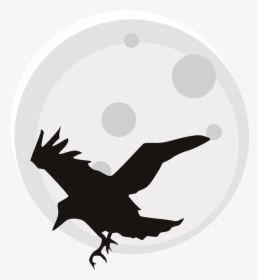 Crow Clip Art Crow Clipart Fans - Castillo De Terror Png, Transparent Png, Transparent PNG