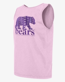 Silhouette Bear Comfort Tank - Active Tank, HD Png Download, Transparent PNG