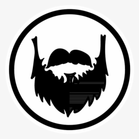 Beard Logo Png - Beard Oil Logo Png, Transparent Png, Transparent PNG