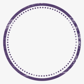 #purple #frame #circle #border #banner #circle - No Stamp Transparent Background, HD Png Download, Transparent PNG