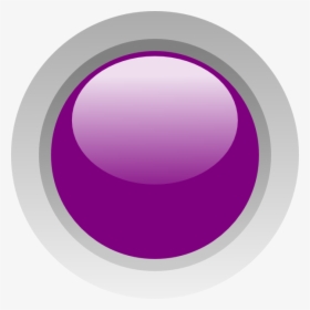 Led Clip Art At - Led Circle Purple, HD Png Download, Transparent PNG
