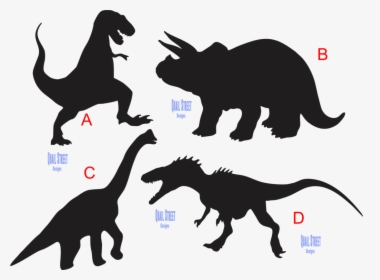 Dinosaurs Vinyl Decal - Valentines Day Dino Png, Transparent Png, Transparent PNG