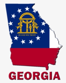 Louisiana State Seal Vector - Georgia State Flag 2017, HD Png Download, Transparent PNG