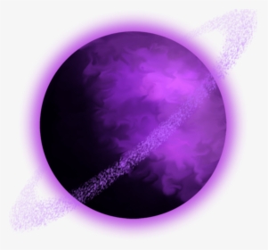 #ftestickers #planet #purple - Circle, HD Png Download, Transparent PNG
