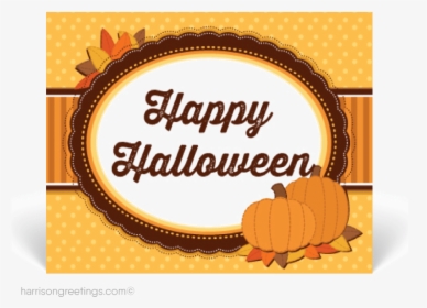 Pumpkin Happy Halloween Client Postcards - Marriage Happy Anniversary To Us, HD Png Download, Transparent PNG