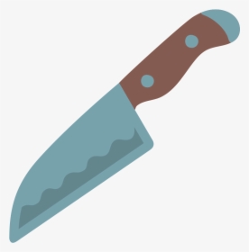 Transparent Knife Emoji Png - Kitchen Knife Emoji Png, Png Download, Transparent PNG