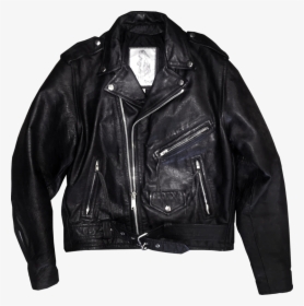Smoking Leather Jacket - Leather Jacket, HD Png Download, Transparent PNG