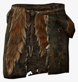 Fur Lined Leather Jacket Png Hd - Skyrim Fur Armor Png, Transparent Png, Transparent PNG