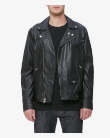 Leather Jacket Png Free Download - Leather Jacket, Transparent Png, Transparent PNG