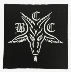 Bcc Goat - Embroidered Patch - Black Craft Cult Baphomet, HD Png Download, Transparent PNG