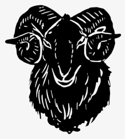 Goat Black And White Logos, HD Png Download, Transparent PNG