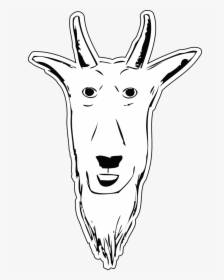 Goat-head - Illustration - Illustration, HD Png Download, Transparent PNG