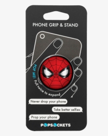 Popsocket Spiderman Mask Avengers Marvel Phone Grip - Pop Socket Iron Man, HD Png Download, Transparent PNG