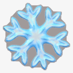 #snow #snowflake #emoji #schneeflocke #blue #freetoedit - Stencil, HD Png Download, Transparent PNG