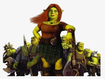 Shrek and Fiona PNG transparent image download, size: 588x772px