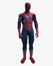 Spider Man Costume Fan Art - Drawing The Amazing Spider Man, HD Png Download, Transparent PNG