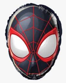 Spider-man Miles Morales Head - Spider Man Miles Morales Head, HD Png Download, Transparent PNG
