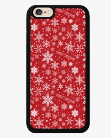 Snowflakes For Iphone - Red Christmas Iphone Background, HD Png Download, Transparent PNG