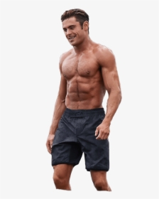 Zac Efron Muscled - Kit Harington Six Pack, HD Png Download, Transparent PNG