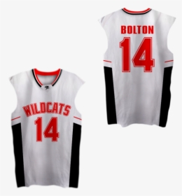 Zac Efron Troy Bolton 14 East High School Wildcats - Active Shirt, HD Png Download, Transparent PNG