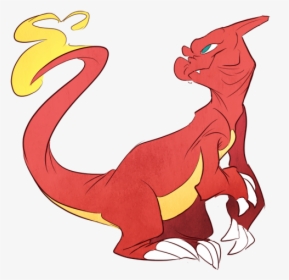 Charmeleonnice, Timid, Lovely charmeleon For A Change - Cartoon, HD Png Download, Transparent PNG