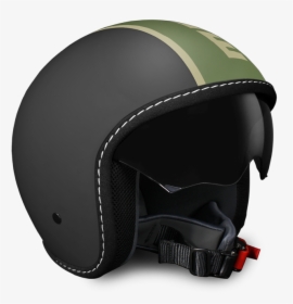 Blade Frost Black Military Green - Open Face Motorcycle Helmets, HD Png Download, Transparent PNG