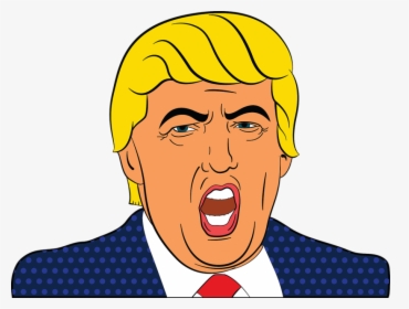 Transparent Obama Face Png - Donald Trump Clip Art, Png Download, Transparent PNG