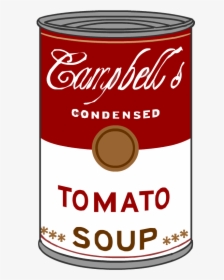Pop Art Campbell's Tomato Soup, HD Png Download, Transparent PNG