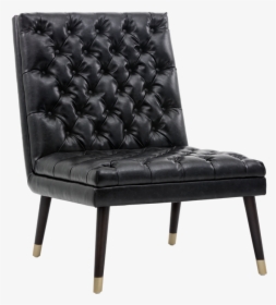 Black Fog Leather - Office Chair, HD Png Download, Transparent PNG