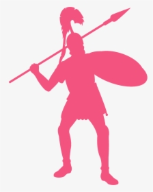 Roman Soldier Clipart Black And White, HD Png Download, Transparent PNG