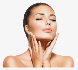 Facial Exercise For Younger, Healthier Skin - Beautiful Woman Spa Png, Transparent Png, Transparent PNG