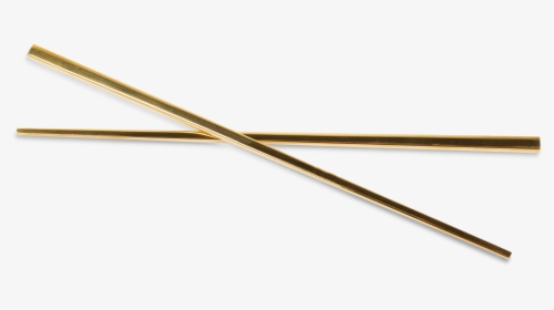 Gold Stainless Steel Chopsticks - Brass, HD Png Download, Transparent PNG