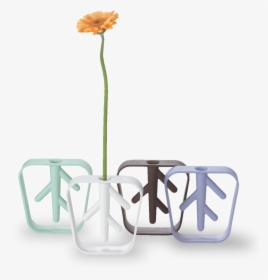 Nekko Bud Flower Vase By D-0 - 1 Flower In Vase Png, Transparent Png, Transparent PNG
