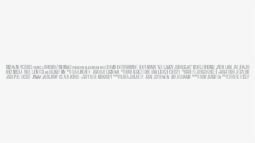 movie poster credits Stock Png Images