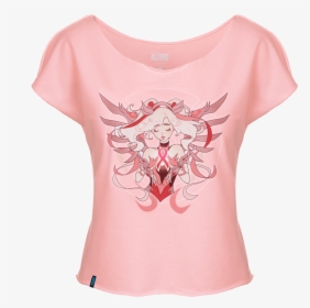 Pink Mercy - Overwatch Pink Mercy Shirt, HD Png Download, Transparent PNG