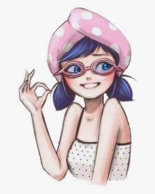 Miraculous Ladybug Fan Art Marinette , Transparent - Miraculous Ladybug Fan Art, HD Png Download, Transparent PNG