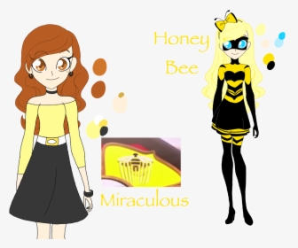 Here Is The New Queen Bee , Named Honey Bee ( I Read - Miraculous Honey Bee, HD Png Download, Transparent PNG