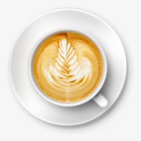Transparent Coffe Cup Png - Coffee Cup Top View Png, Png Download, Transparent PNG