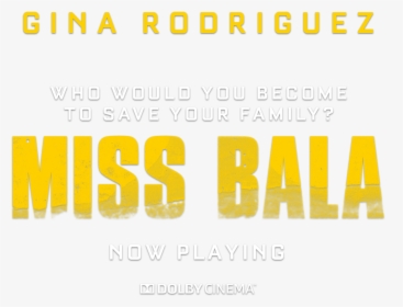 Miss Bala - Orange, HD Png Download, Transparent PNG