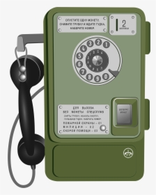 Soviet Taxophone Clip Arts - Pay Phone Clipart, HD Png Download, Transparent PNG
