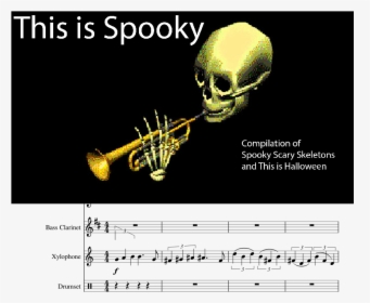 Spooky Scary Skeletons Png - Nihilist Skeleton, Transparent Png, Transparent PNG