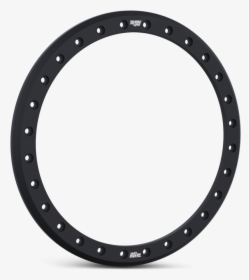 9303 2090 Simulated Ring Matte Black - Circle, HD Png Download, Transparent PNG