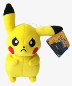 Plush - Angry Pikachu Plush, HD Png Download, Transparent PNG