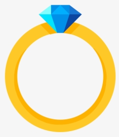 Transparent Wedding Ring Vector Png - Logo Diamond Ring Vector, Png Download, Transparent PNG