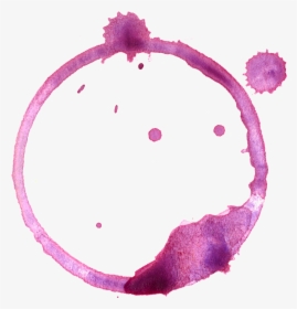 Red Wine Stain Ring, HD Png Download, Transparent PNG