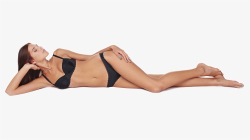 Beautiful Woman In Bikini Lying Down - Woman Lying Down Bikini Png, Transparent Png, Transparent PNG
