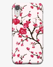 Cherry Blossom Red Pattern, HD Png Download, Transparent PNG
