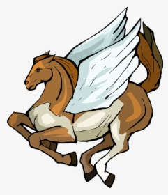 Pegasus, Horse, Wings, Character, Fantasy, Fly - ม้า เพกา ซั ส การ์ตูน, HD Png Download, Transparent PNG